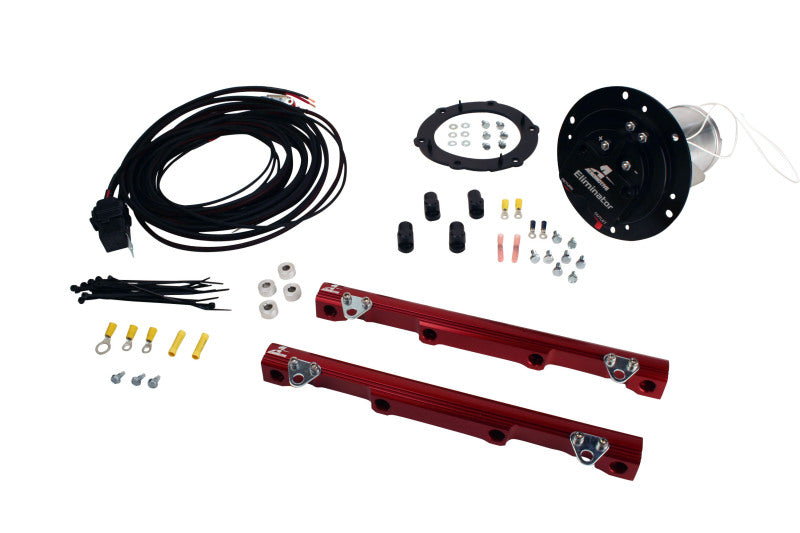 Aeromotive 03-04 Cobra Fuel System - Eliminator/Rails/Wire Kit/Fittings