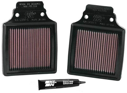 K&N 00-06 Kawasaki ZX12R Ninja Replacement Air Filter (2 Per Box)