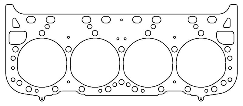 Cometic 92-96 GM LT1 Small Block 4.040 inch Bore .075 inch MLS-5 Head Gasket (w/Valve Pockets)