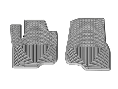 WeatherTech 2017+ Ford F-250/F-350/F-450/F550 (Crew Cab & SuperCab) Front Rubber Mats - Grey