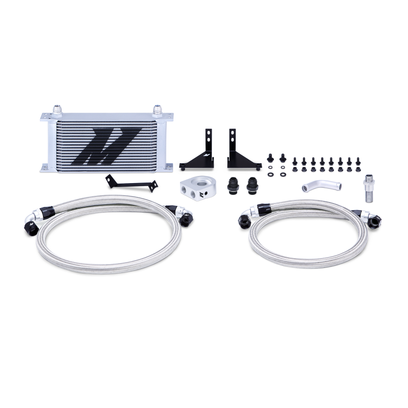 Mishimoto 14-16 Ford Fiesta ST Non-Thermostatic Oil Cooler Kit - Silver