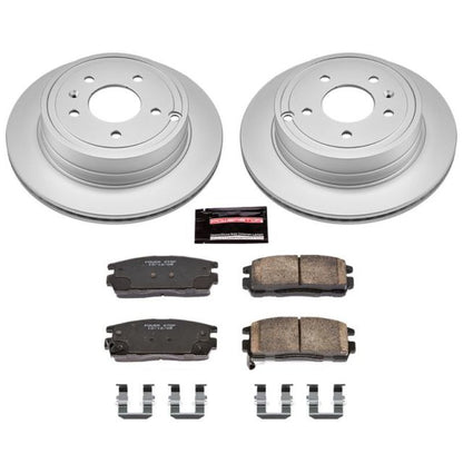 Power Stop 12-15 Chevrolet Captiva Sport Rear Z17 Evolution Geomet Coated Brake Kit