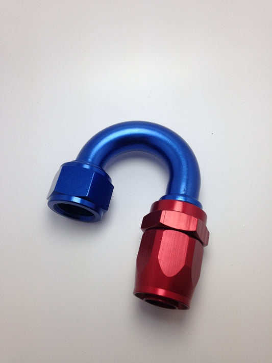 Fragola -10AN Nut x -12AN Hose Reducing Hose End 180 Degree