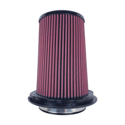 Injen 8-Layer Oiled Cotton Gauze Air Filter 5in Flange ID 8in Base/ 7.9in Height/ 5.3in Inertia Top