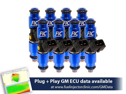 Fuel Injector Clinic 1200cc (130 lbs/hr at OE 58 PSI fuel pressure) Injector Set LT1, LT4 engines (High-Z)