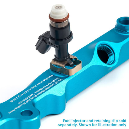 Acuity - K-Series Fuel Rail in Satin Teal Finish