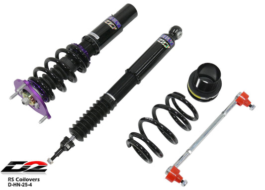 D2 Racing - RS Coilovers for 17-21 Honda Civic Hatchback