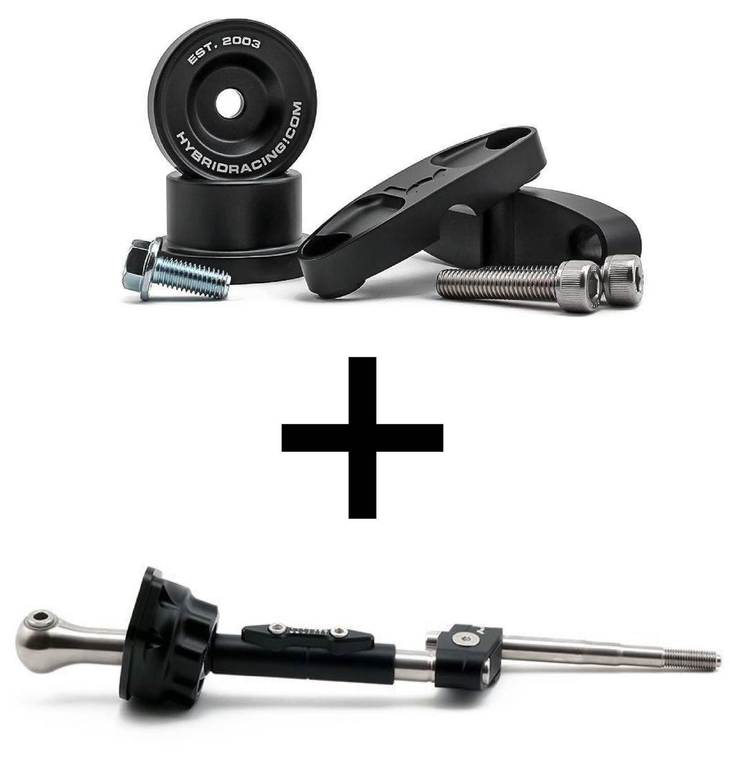 Hybrid Racing - Short Shifter & Linkage Bushing Combo (B-Series)